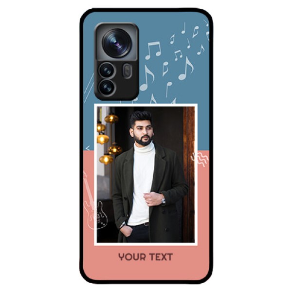 Xiaomi 12 Pro 5G Photo Printing on Glass Case - with Color Musical Note Design Xiaomi 12 Pro 5G Photo Printing on Glass Case - with Color Musical Note Design