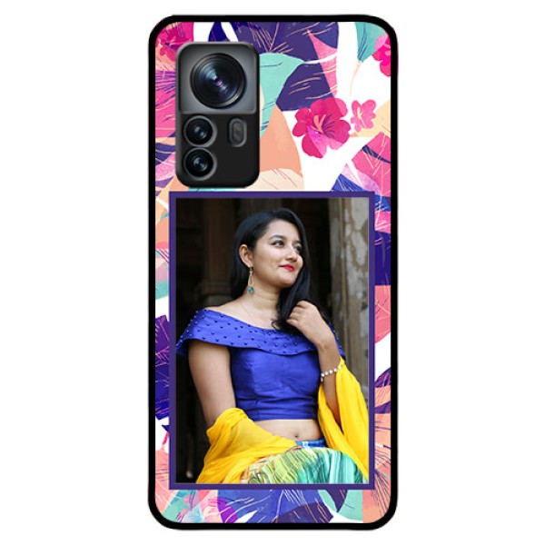 Xiaomi 12 Pro 5G Custom Glass Mobile Case - Abstract Floral Design