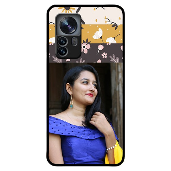 Xiaomi 12 Pro 5G Custom Glass Phone Case - Stylish Floral Design Xiaomi 12 Pro 5G Custom Glass Phone Case - Stylish Floral Design