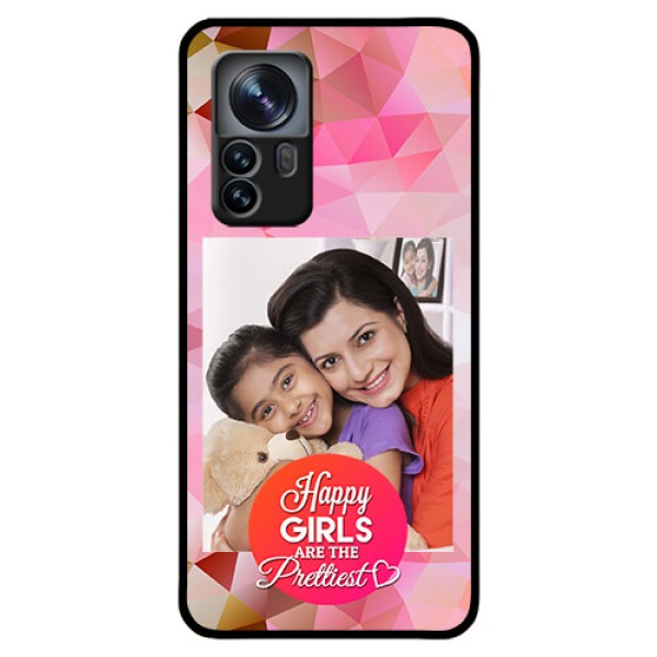 Xiaomi 12 Pro 5G Photo Printing on Glass Case - Abstract Triangle Design