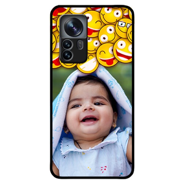 Xiaomi 12 Pro 5G Custom Glass Mobile Case - with Smiley Emoji Design