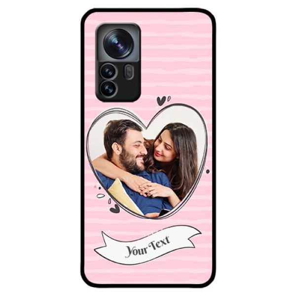 Xiaomi 12 Pro 5G Custom Glass Phone Case - Vintage Heart Design