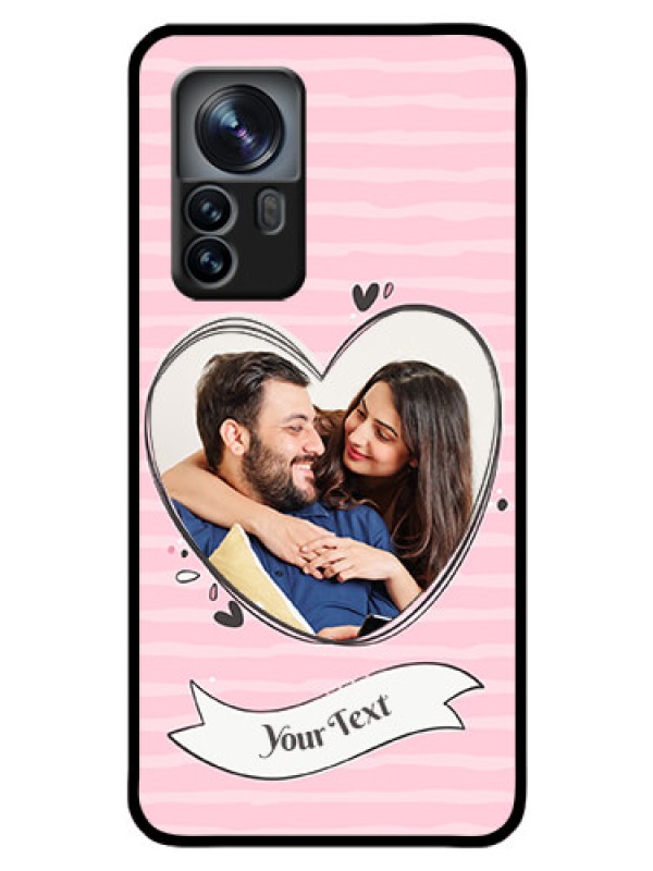 Custom Xiaomi 12 Pro 5G Custom Glass Phone Case - Vintage Heart Design
