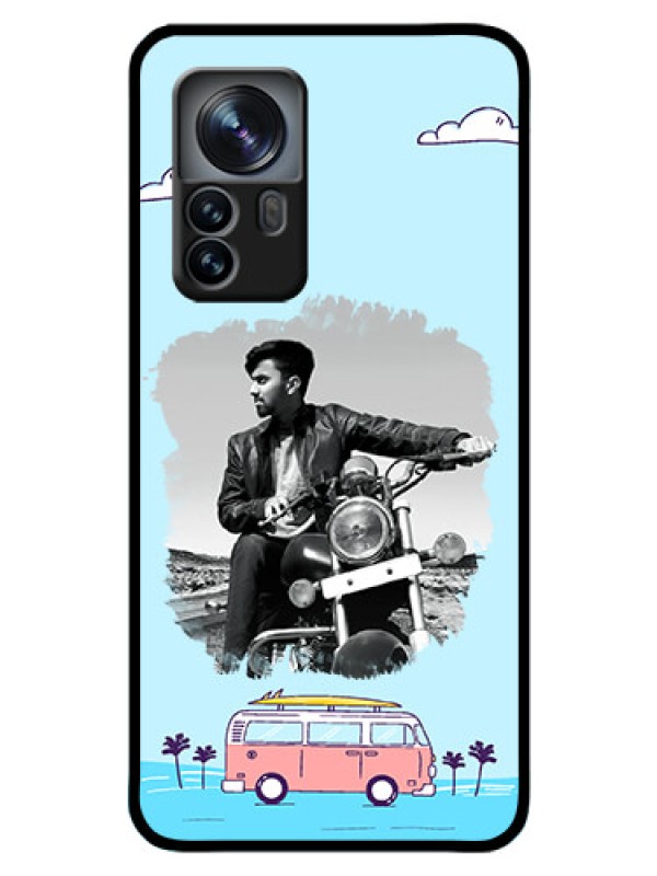Custom Xiaomi 12 Pro 5G Photo Printing on Glass Case - Travel & Adventure Design
