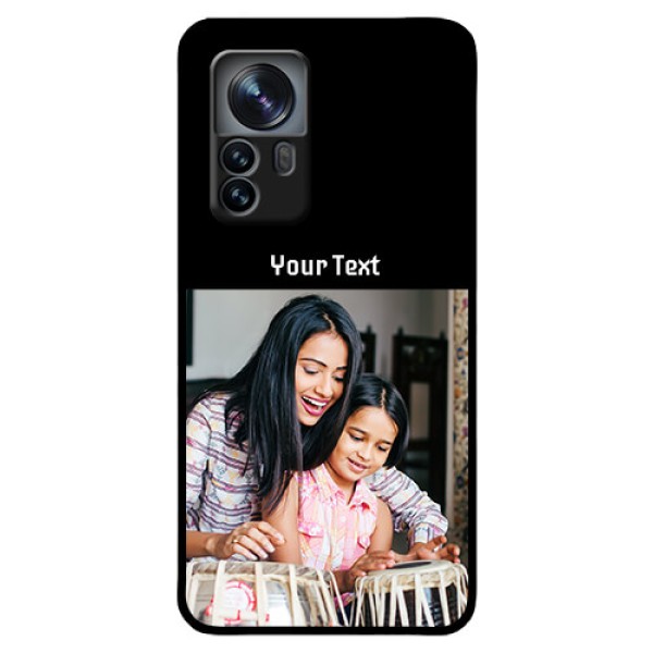 Xiaomi 12 Pro 5G Photo with Name on Glass Phone Case