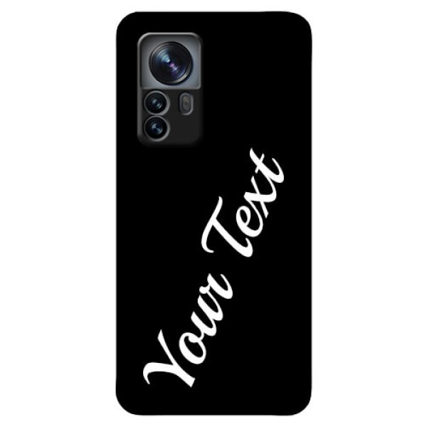 Xiaomi 12 Pro 5G Custom Glass Mobile Cover with Your Name