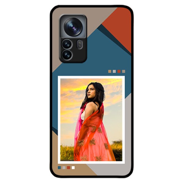 Xiaomi 12 Pro 5G Personalized Glass Phone Case - Retro color pallet Design Xiaomi 12 Pro 5G Personalized Glass Phone Case - Retro color pallet Design