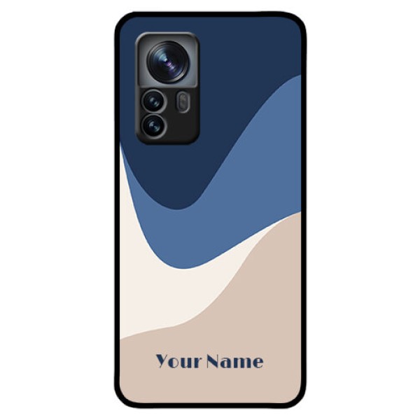 Xiaomi 12 Pro 5G Custom Glass Phone Case - Abstract Drip Art Design