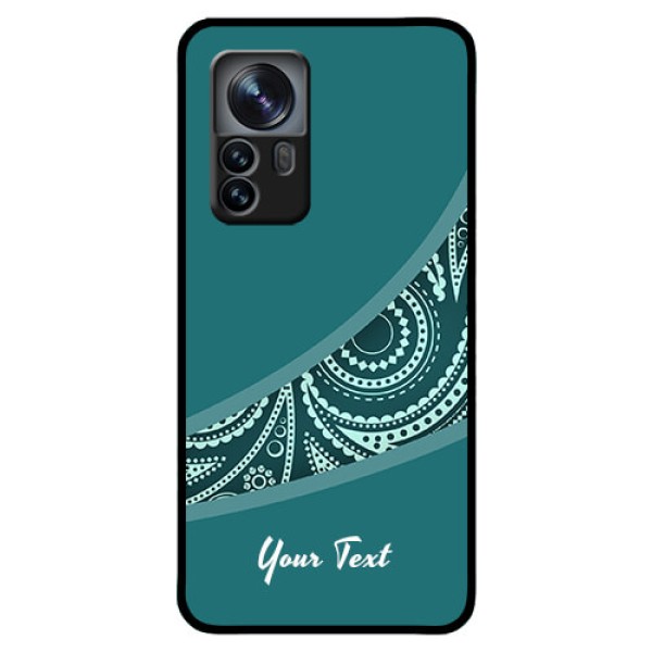 Xiaomi 12 Pro 5G Photo Printing on Glass Case - semi visible floral Design Xiaomi 12 Pro 5G Photo Printing on Glass Case - semi visible floral Design
