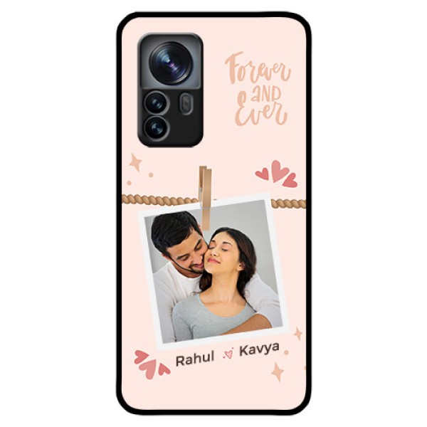 Xiaomi 12 Pro 5G Custom Glass Phone Case - Forever and ever love Design Xiaomi 12 Pro 5G Custom Glass Phone Case - Forever and ever love Design