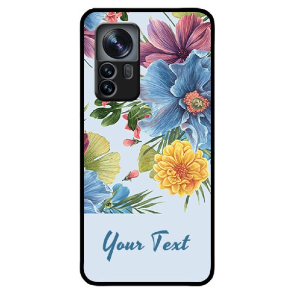 Xiaomi 12 Pro 5G Custom Glass Mobile Case - Stunning Watercolored Flowers Painting Design Xiaomi 12 Pro 5G Custom Glass Mobile Case - Stunning Watercolored Flowers Painting Design
