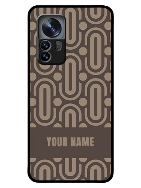 Custom Xiaomi 12 Pro 5G Custom Glass Phone Case - Captivating Zero Pattern Design
