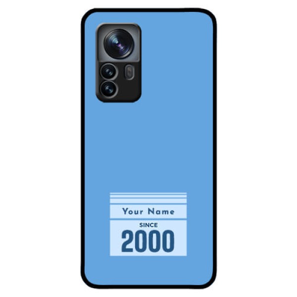 Xiaomi 12 Pro 5G Custom Glass Mobile Case - Custom Year of birth Design