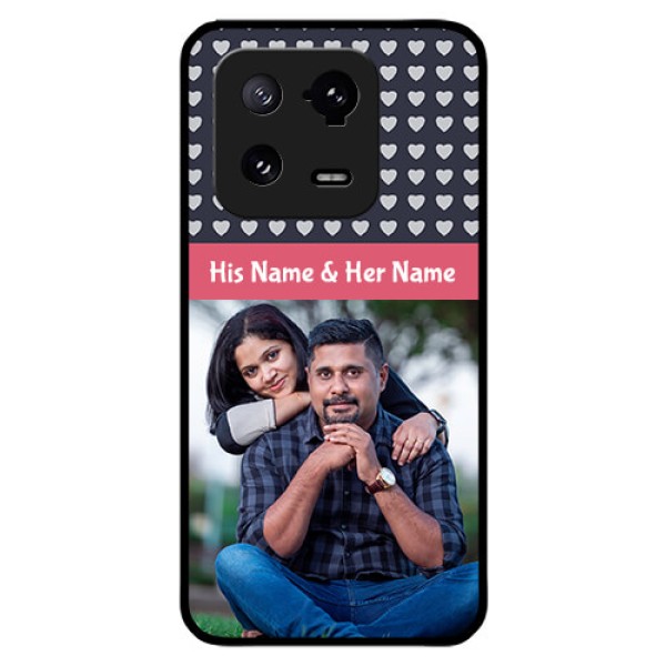 Xiaomi 13 Pro 5G Custom Glass Mobile Case - Love Symbols Design Xiaomi 13 Pro 5G Custom Glass Mobile Case - Love Symbols Design