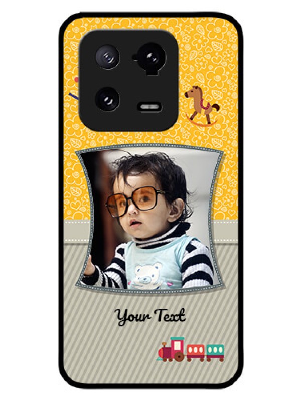Custom Xiaomi 13 Pro 5G Personalized Glass Phone Case - Baby Picture Upload Design