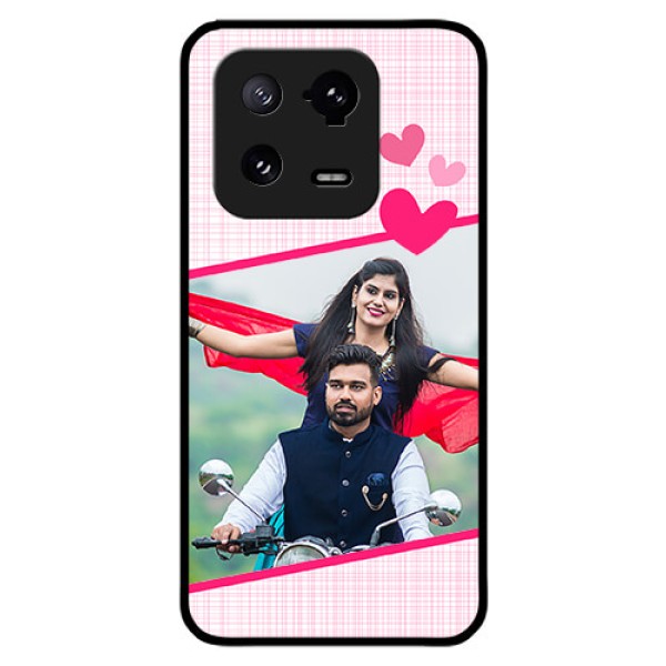 Xiaomi 13 Pro 5G Custom Glass Phone Case - Love Shape Heart Design Xiaomi 13 Pro 5G Custom Glass Phone Case - Love Shape Heart Design