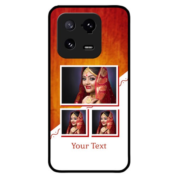 Xiaomi 13 Pro 5G Custom Glass Phone Case - Wedding Memories Design