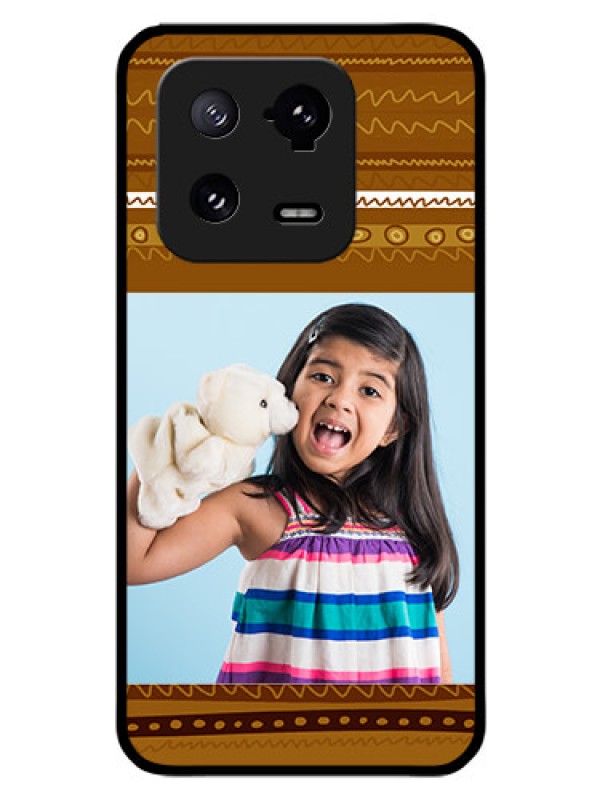 Custom Xiaomi 13 Pro 5G Custom Glass Phone Case - Friends Picture Upload Design