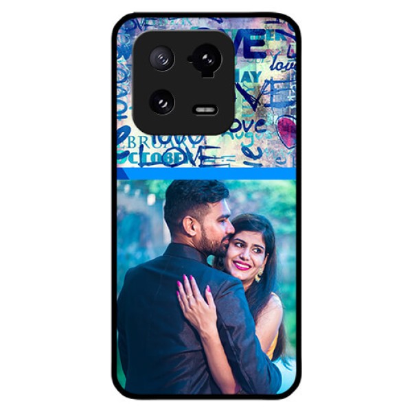 Xiaomi 13 Pro 5G Custom Glass Mobile Case - Colorful Love Design Xiaomi 13 Pro 5G Custom Glass Mobile Case - Colorful Love Design