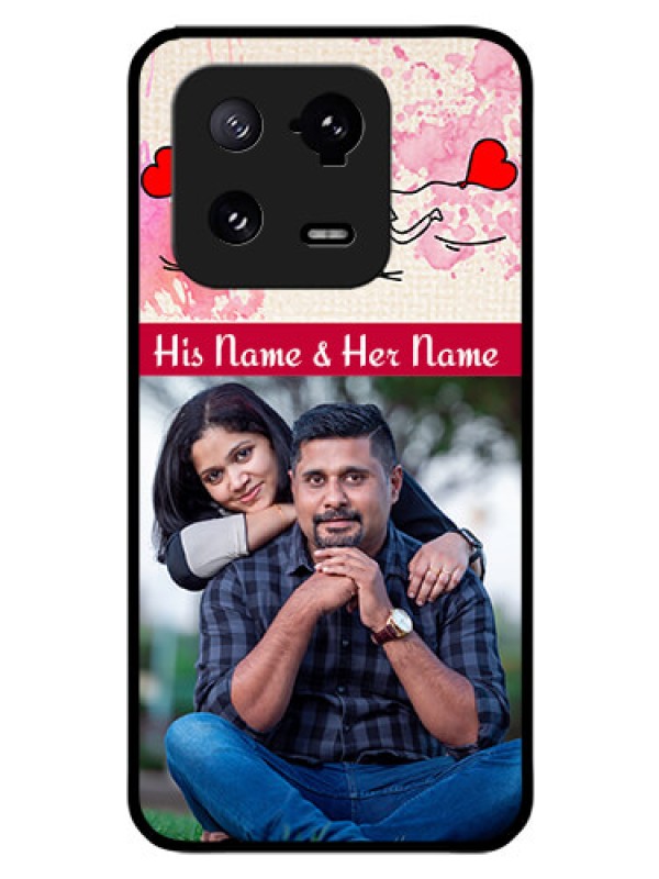 Custom Xiaomi 13 Pro 5G Photo Printing on Glass Case - You and Me Case Design