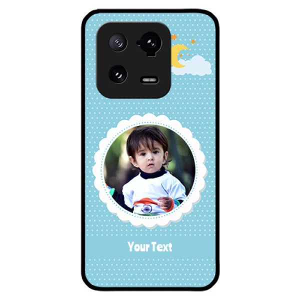 Xiaomi 13 Pro 5G Personalised Glass Phone Case - Violet Pattern Design