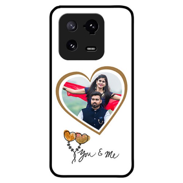 Xiaomi 13 Pro 5G Custom Glass Mobile Case - You & Me Design
