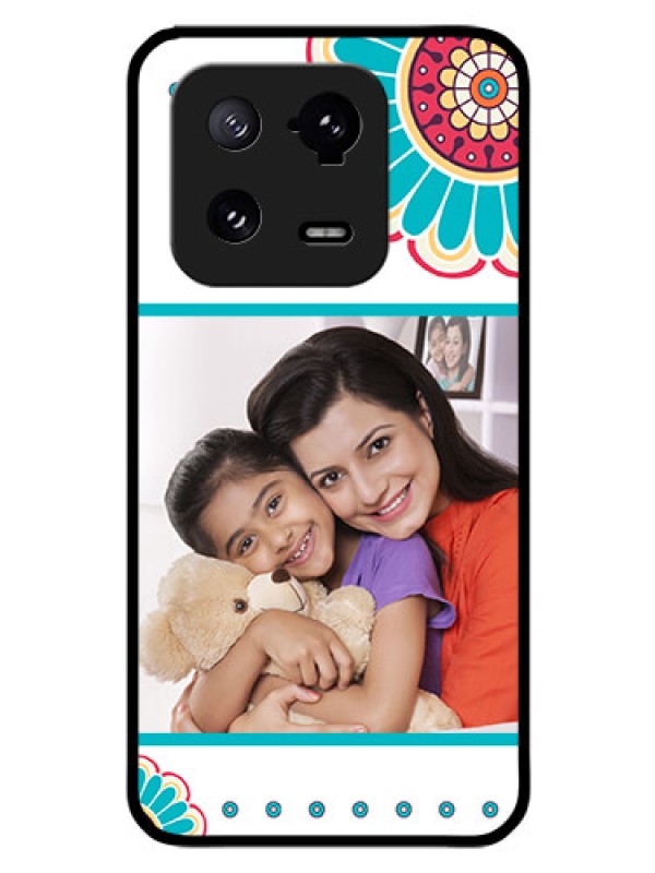 Custom Xiaomi 13 Pro 5G Custom Glass Phone Case - Flower Design