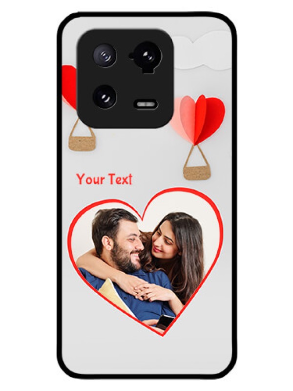 Custom Xiaomi 13 Pro 5G Custom Glass Mobile Case - Parachute Love Design