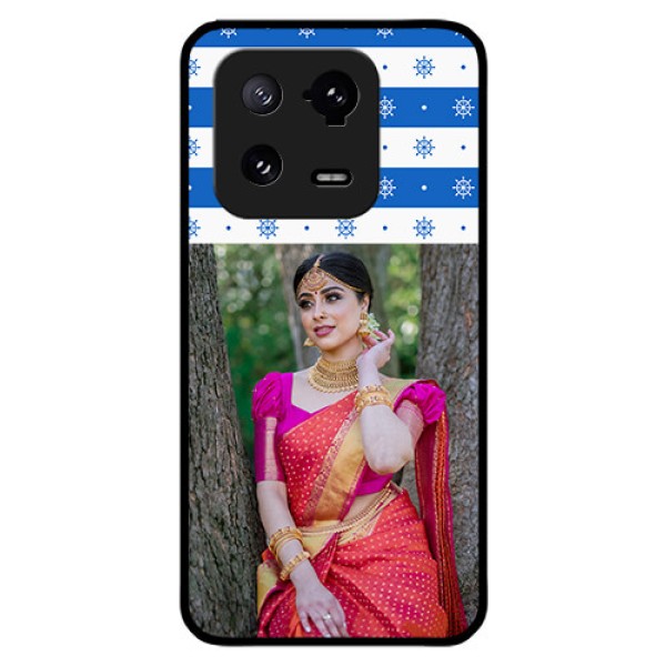 Xiaomi 13 Pro 5G Photo Printing on Glass Case - Snow Pattern Design