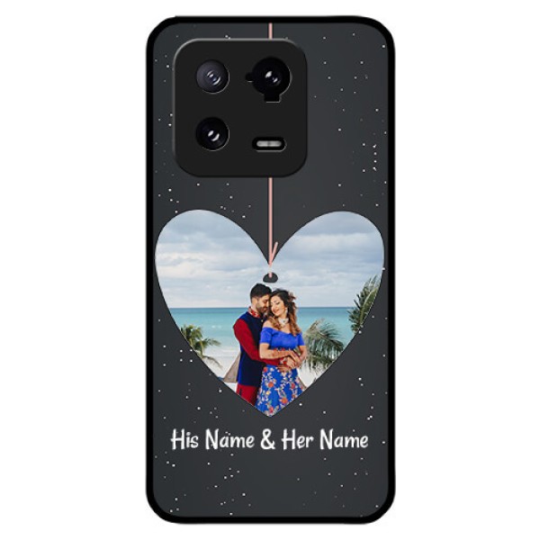 Xiaomi 13 Pro 5G Custom Glass Phone Case - Hanging Heart Design
