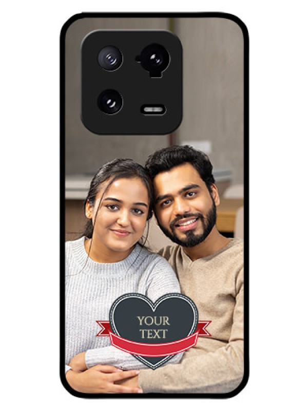 Custom Xiaomi 13 Pro 5G Custom Glass Phone Case - Just Married Couple Design