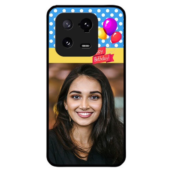 Xiaomi 13 Pro 5G Custom Glass Mobile Case - Happy Birthday Design
