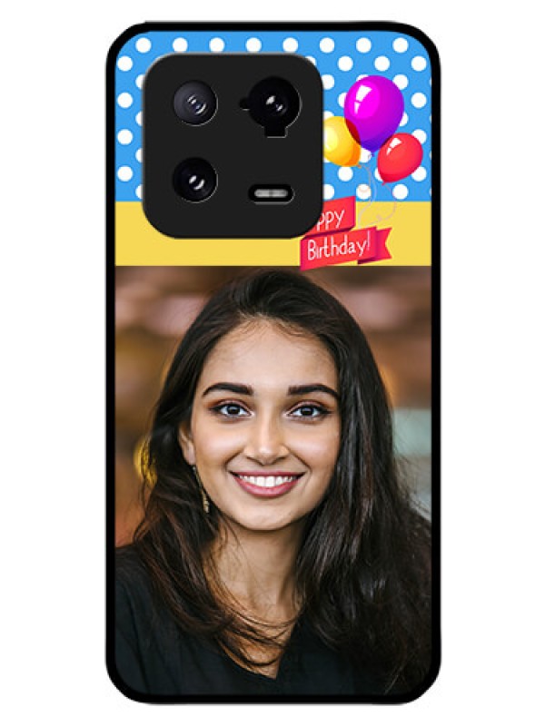 Custom Xiaomi 13 Pro 5G Custom Glass Mobile Case - Happy Birthday Design