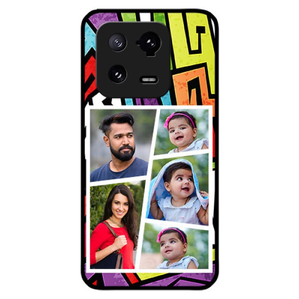 Xiaomi 13 Pro 5G Custom Glass Phone Case - Graffiti pattern Design