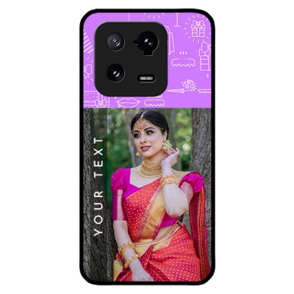 Xiaomi 13 Pro 5G Custom Glass Mobile Case - Birthday Icons Design Xiaomi 13 Pro 5G Custom Glass Mobile Case - Birthday Icons Design