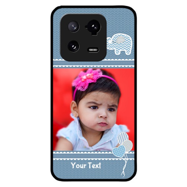 Xiaomi 13 Pro 5G Photo Printing on Glass Case - with Kids Pattern Design