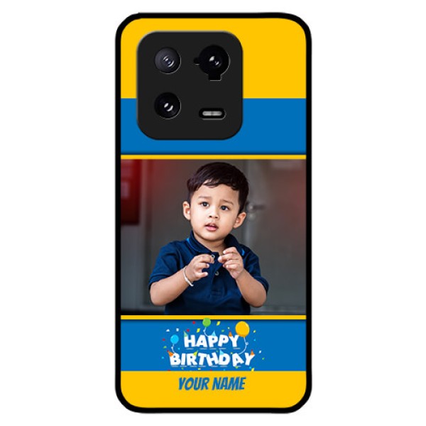 Xiaomi 13 Pro 5G Custom Glass Mobile Case - Birthday Wishes Design