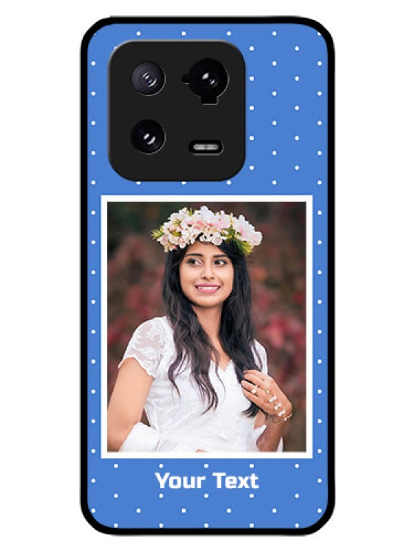 Custom Xiaomi 13 Pro 5G Photo Printing on Glass Case - Polka dots design
