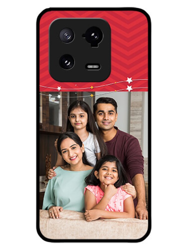 Custom Xiaomi 13 Pro 5G Personalized Glass Phone Case - Happy Family Design