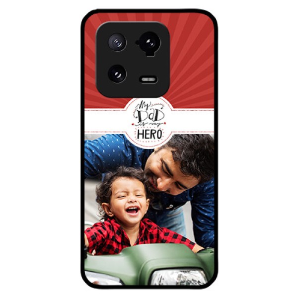 Xiaomi 13 Pro 5G Photo Printing on Glass Case - My Dad Hero Design