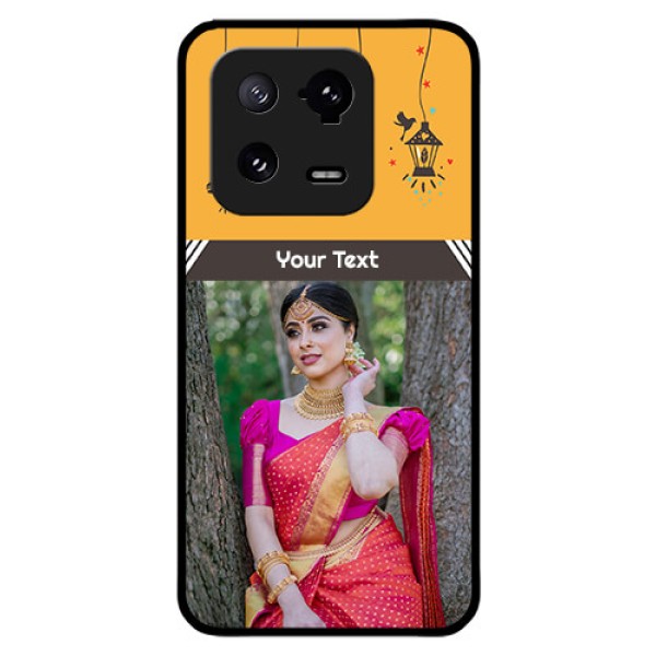 Xiaomi 13 Pro 5G Custom Glass Mobile Case - with Family Picture and Icons Xiaomi 13 Pro 5G Custom Glass Mobile Case - with Family Picture and Icons