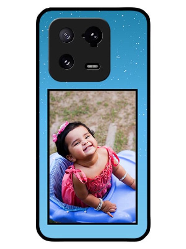 Custom Xiaomi 13 Pro 5G Custom Glass Mobile Case - Wave Pattern Colorful Design