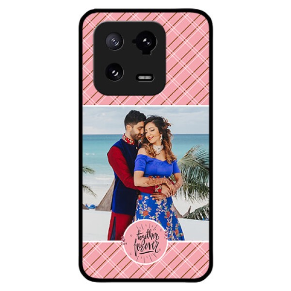 Xiaomi 13 Pro 5G Personalized Glass Phone Case - Together Forever Design