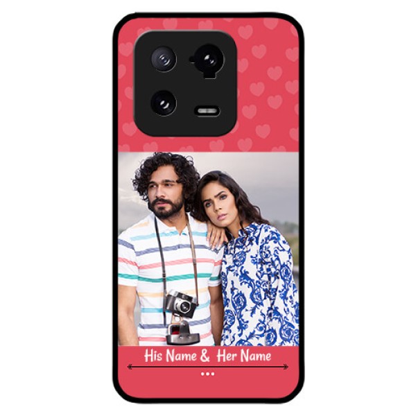 Xiaomi 13 Pro 5G Photo Printing on Glass Case - Simple Love Design