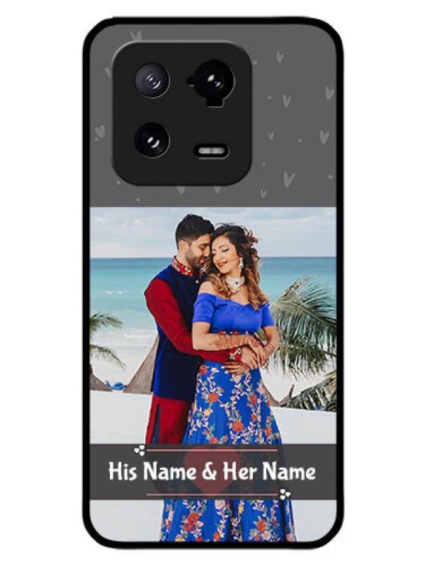 Custom Xiaomi 13 Pro 5G Custom Glass Mobile Case - Buy Love Design with Photo Online