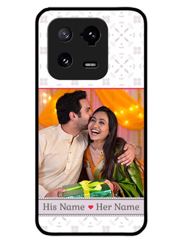 Custom Xiaomi 13 Pro 5G Custom Glass Mobile Case - with Photo and Ethnic Design