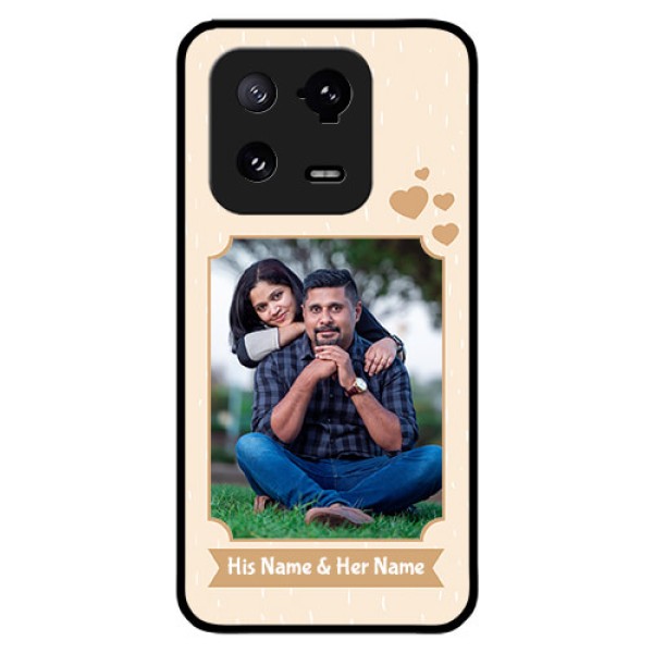 Xiaomi 13 Pro 5G Custom Glass Phone Case - with confetti love design Xiaomi 13 Pro 5G Custom Glass Phone Case - with confetti love design