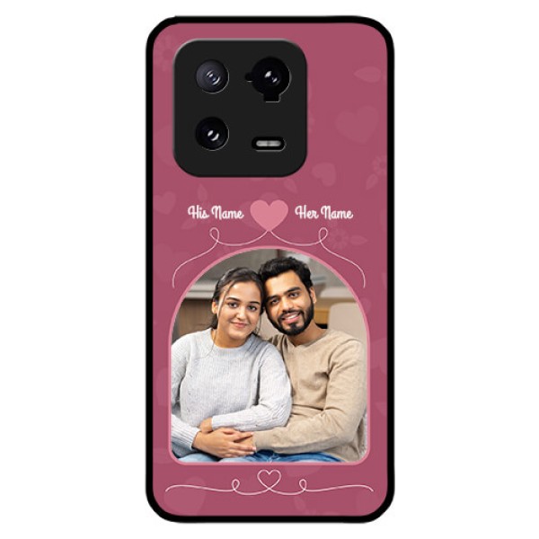 Xiaomi 13 Pro 5G Photo Printing on Glass Case - Love Floral Design