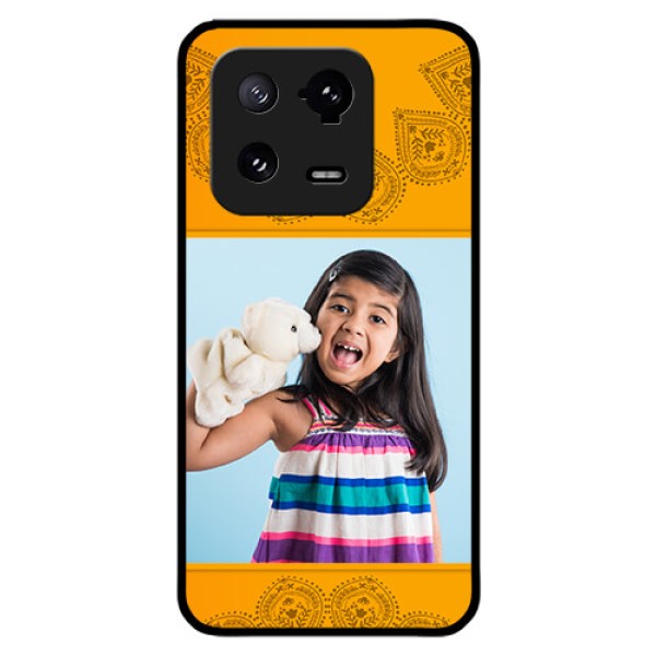 Xiaomi 13 Pro 5G Personalized Glass Phone Case - Photo Wedding Design