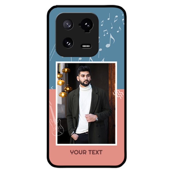 Xiaomi 13 Pro 5G Photo Printing on Glass Case - with Color Musical Note Design Xiaomi 13 Pro 5G Photo Printing on Glass Case - with Color Musical Note Design